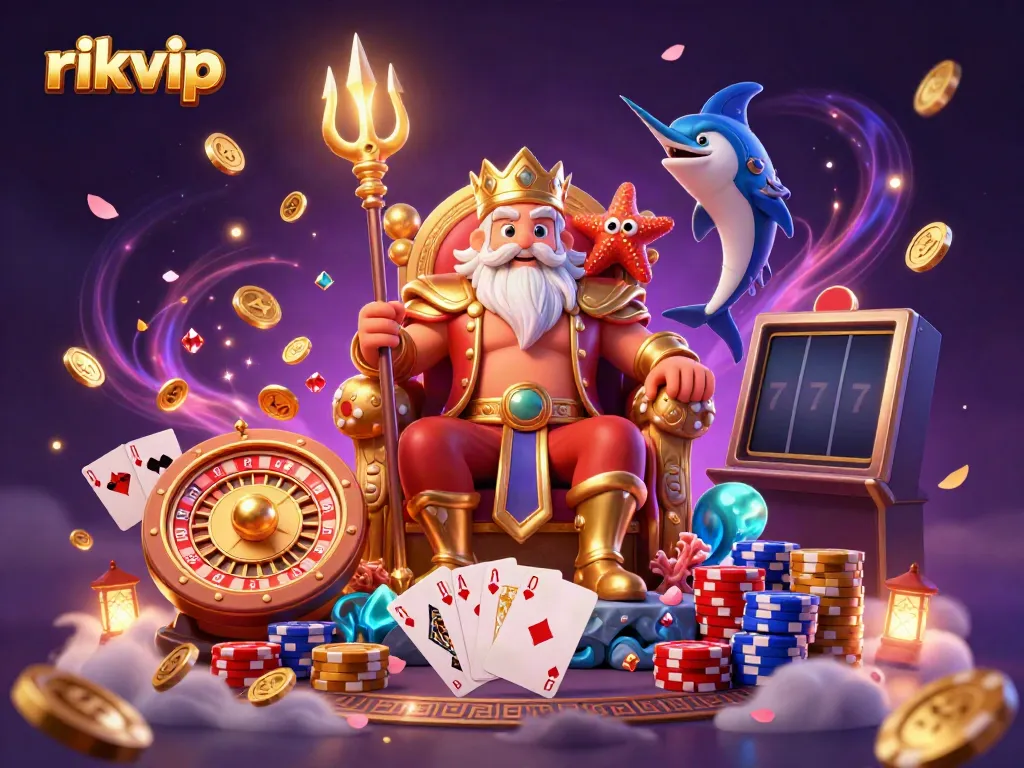 Experience the vibrant casino world with rikvip as legendary Neptune rules over a treasure-filled realm.