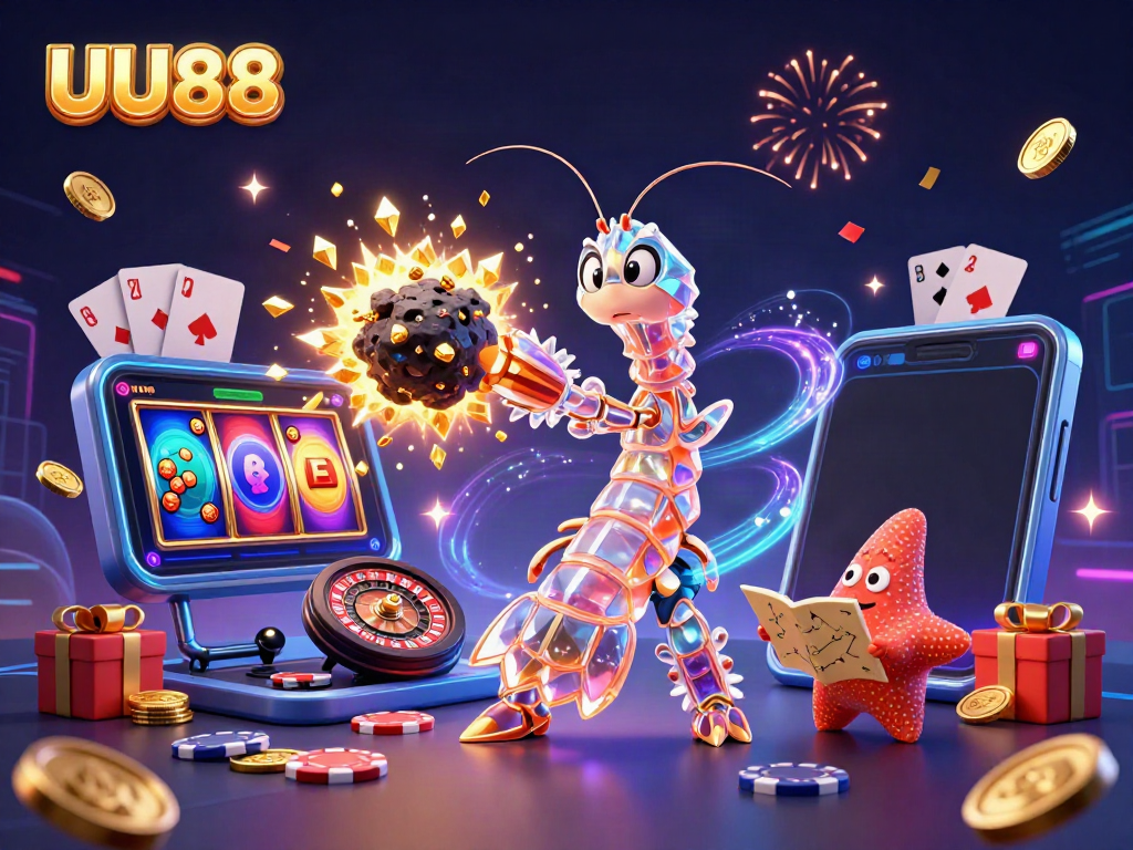 Experience exhilarating gaming at UU88 with captivating characters in a vibrant casino universe.
