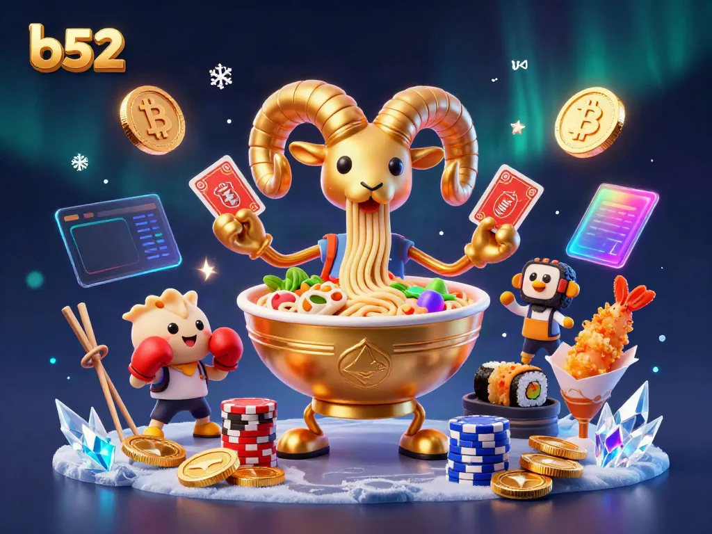 Engage with b52 slots featuring animated characters dealing cards and coins in a colorful casino scene.