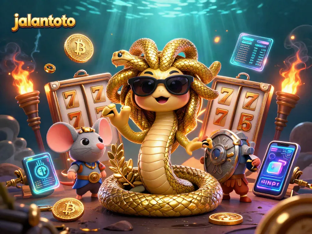 Experience thrilling gameplay at jalantoto with captivating slot machines and immersive casino elements.