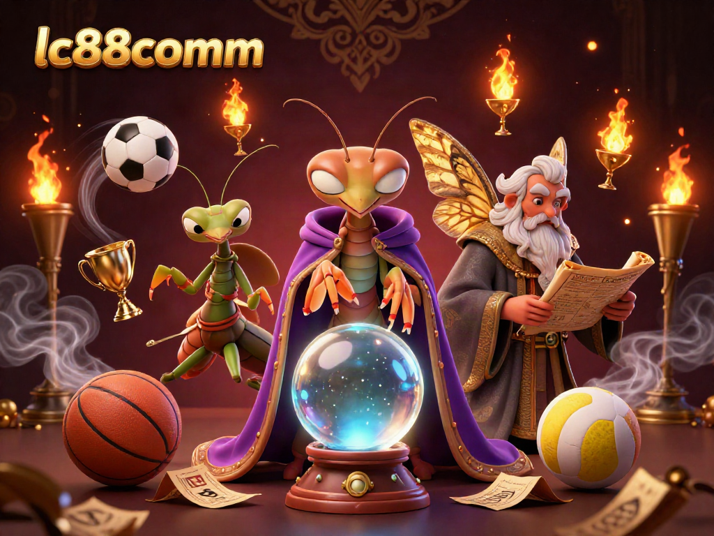 Engage with lc88comm’s vibrant casino adventure featuring mystical elements and dynamic sports betting action.