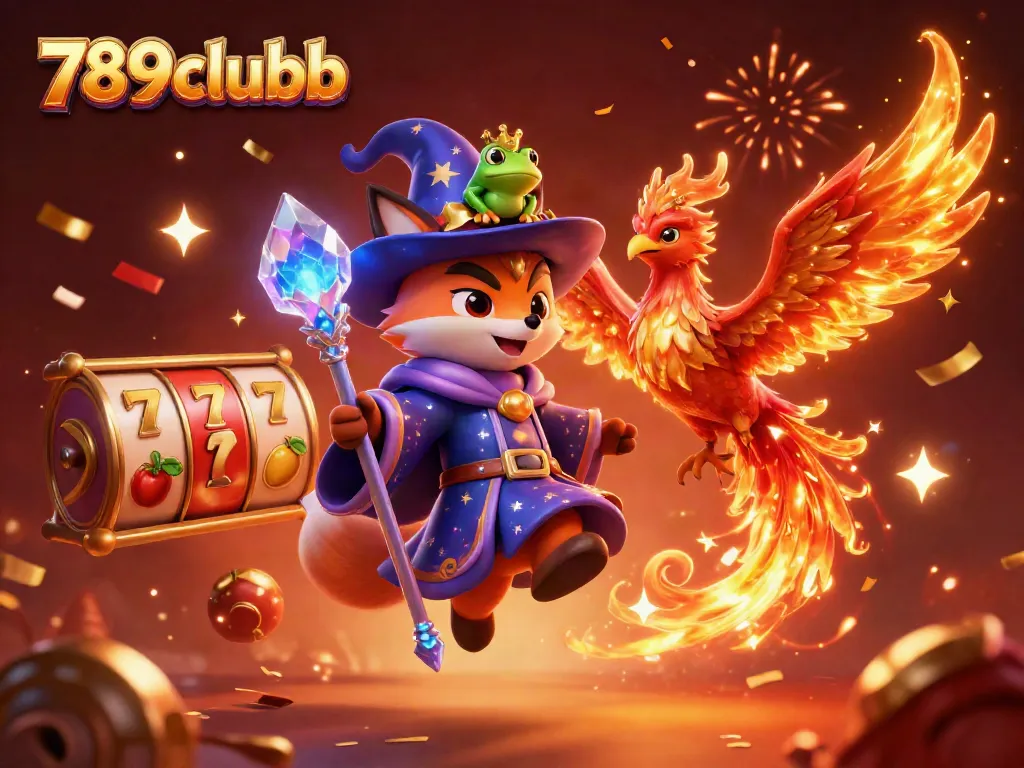 Engage with slots and gamble thrillingly at 789clubb in an enchanting 3D illustration.