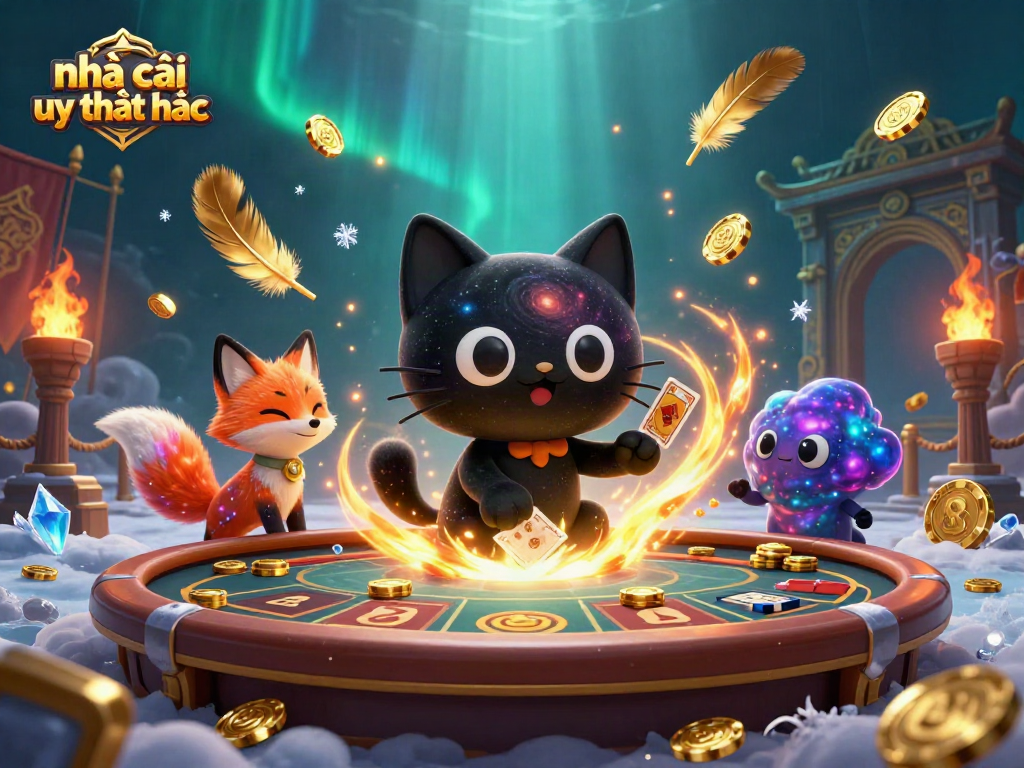 Experience the thrilling world of nhà cái uy tín nhất with captivating cosmic casino elements.